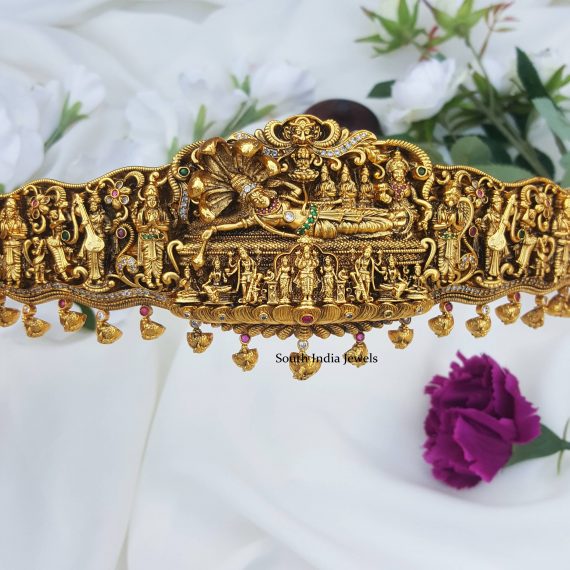 Sri Vishnu 3D Bridal Hip Belt (3)