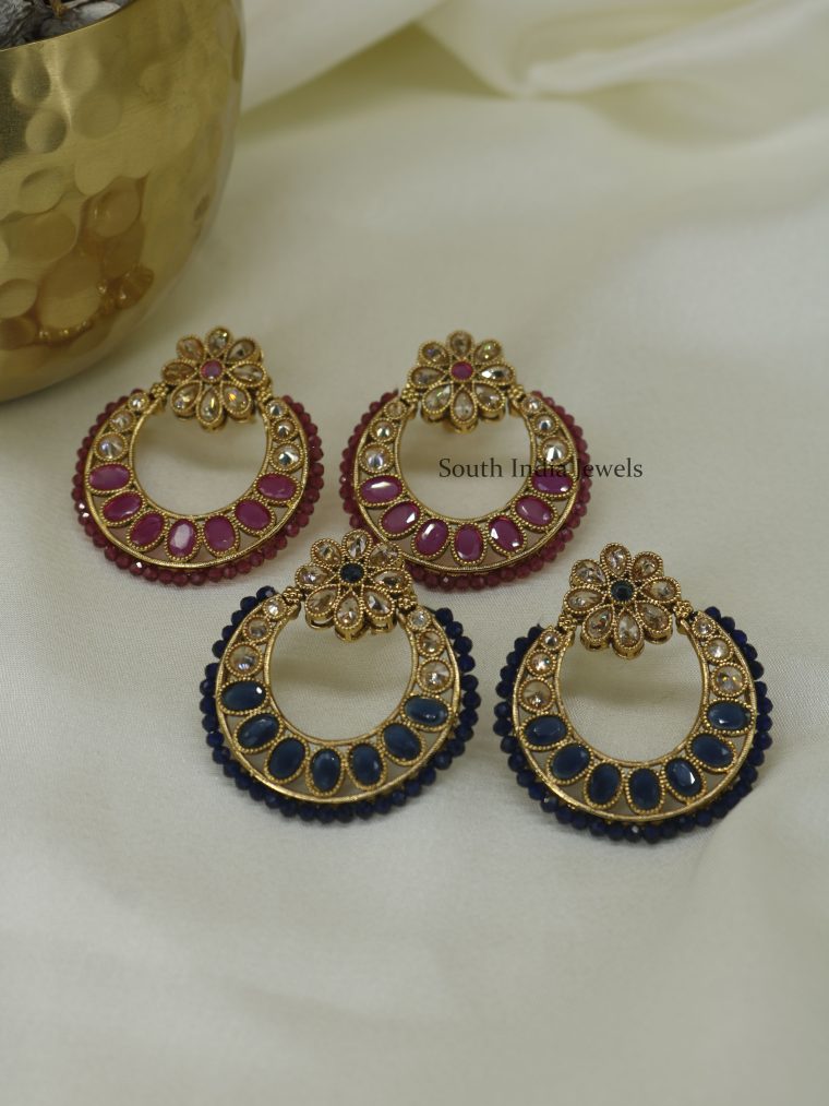 Stunning Stone Design Earrings (3)