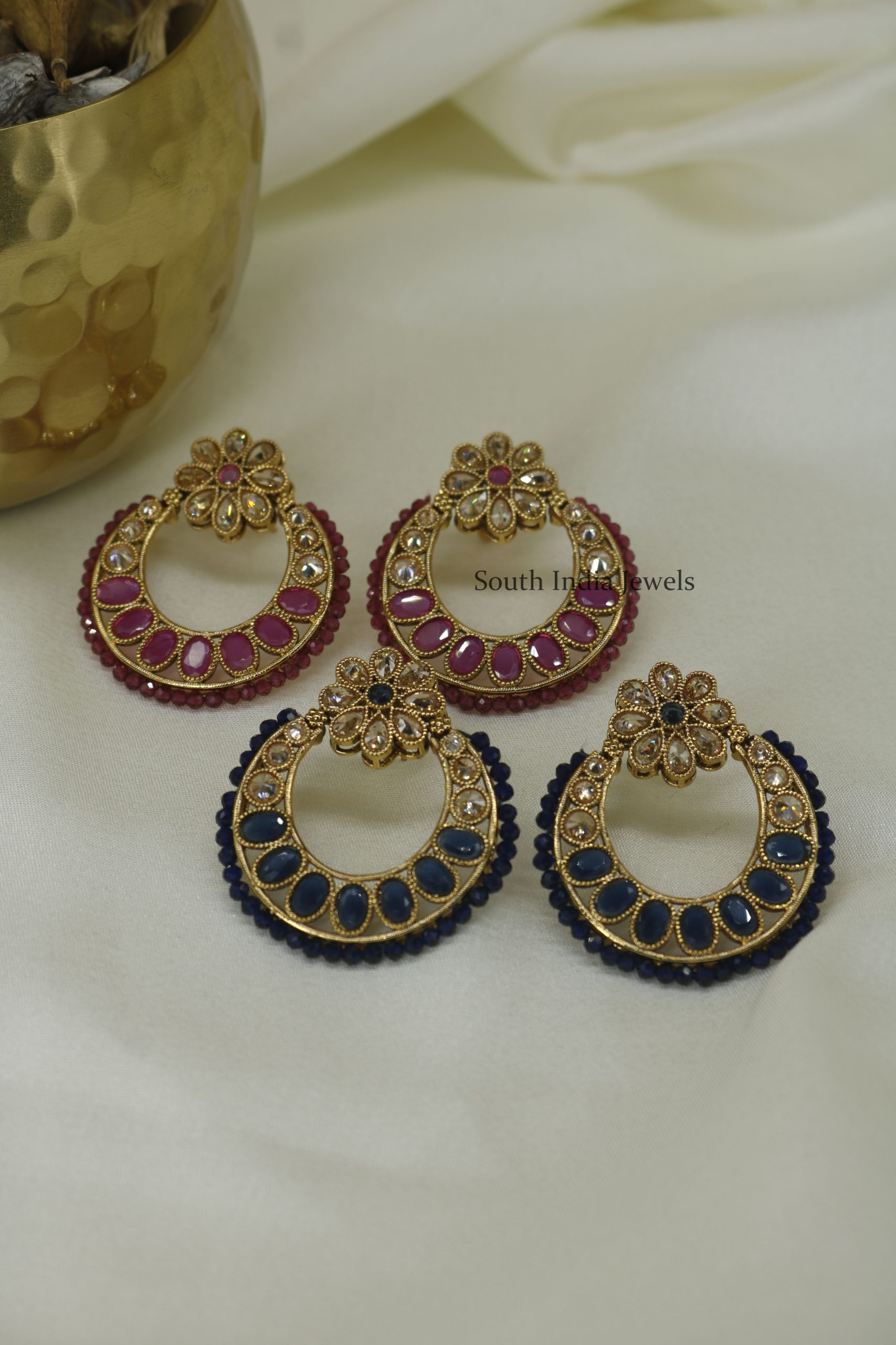 Stunning Stone Design Earrings (3)