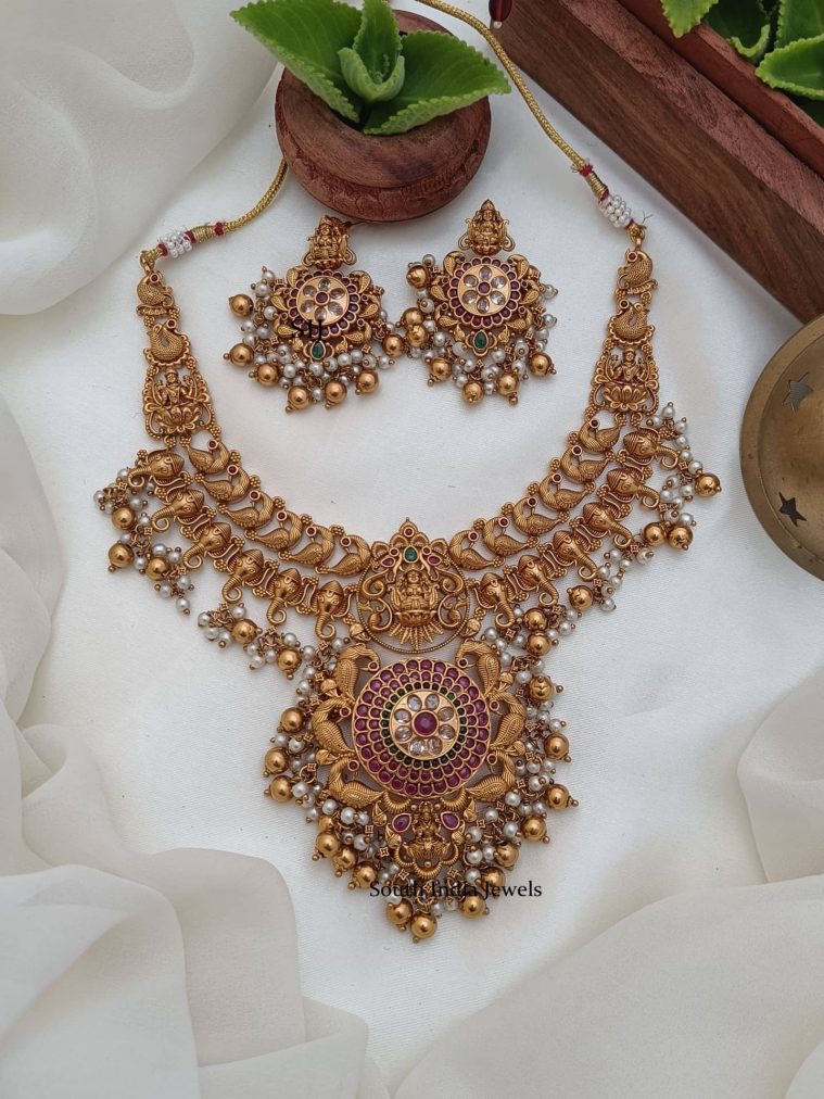 Traditional Lakshmi Kemp Necklace