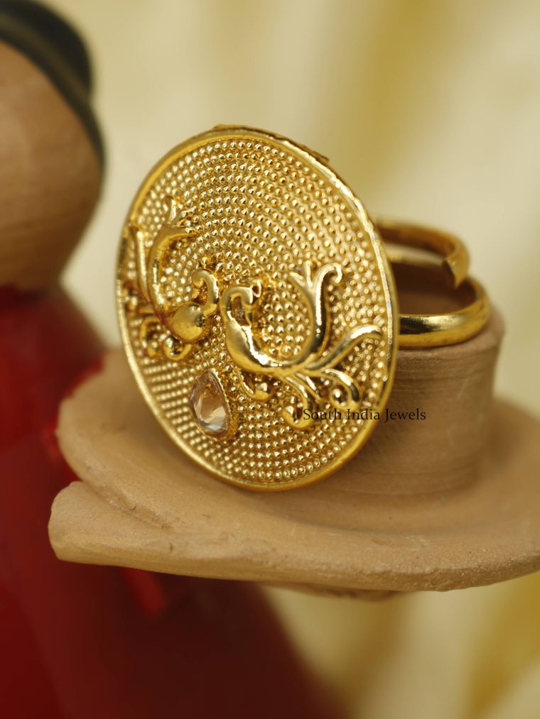 Trendy Gold Adjustable Ring
