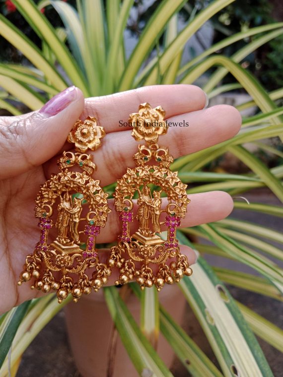 Trendy Rama Sita Drop Earrings