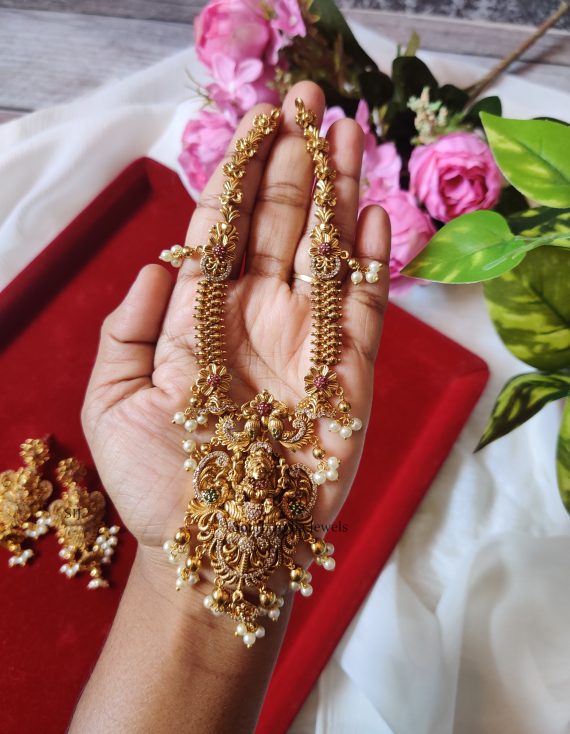 Lovely Lakshmi Design Necklace