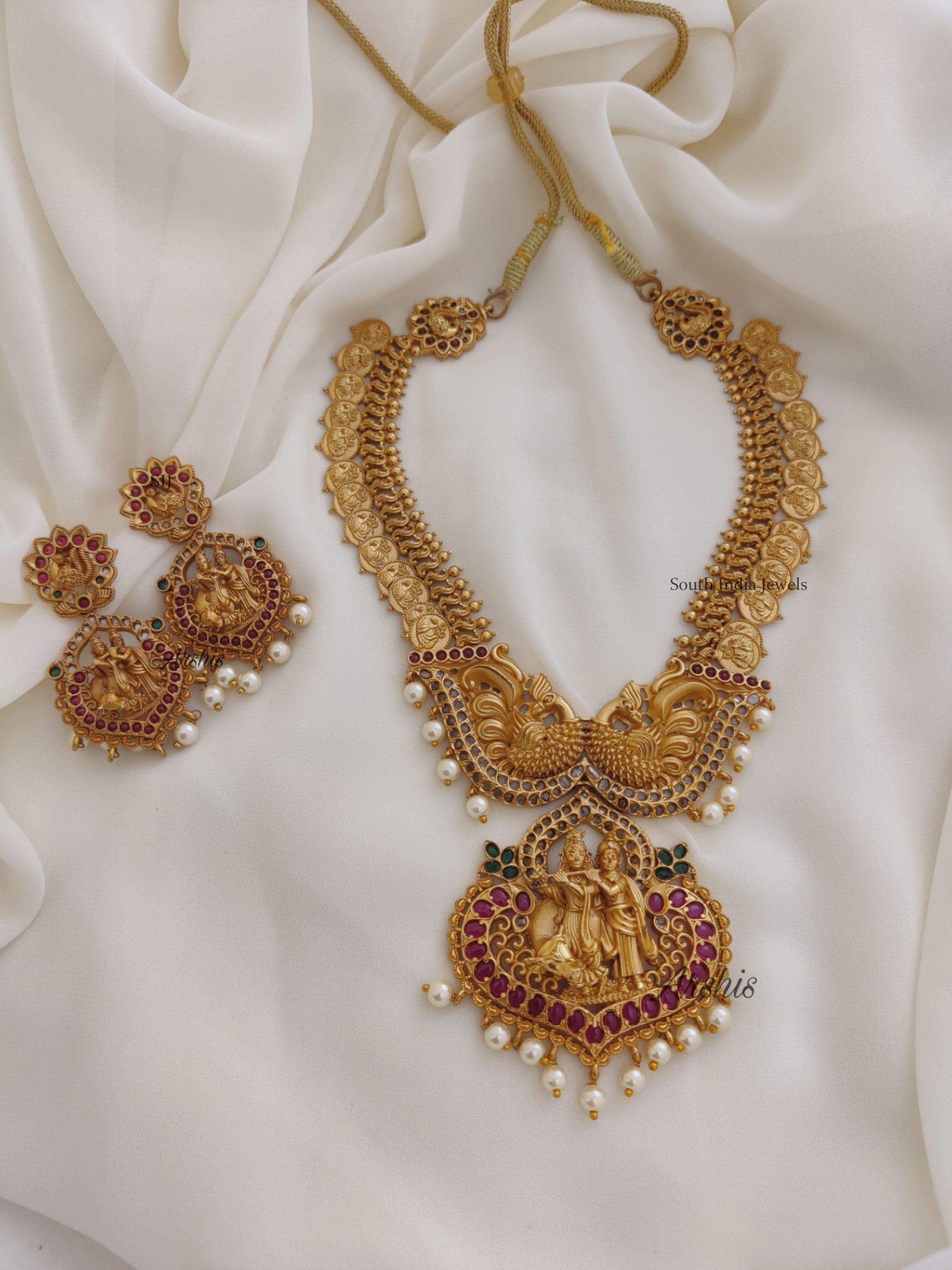 Radha Krishna Bridal Necklace