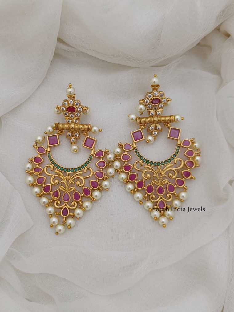 Buy South Indian Earrings & Jhumkas Online - Premium Quality