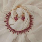 Beautiful CZ Ruby Necklace