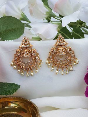 Chandbali AD Stones Earrings