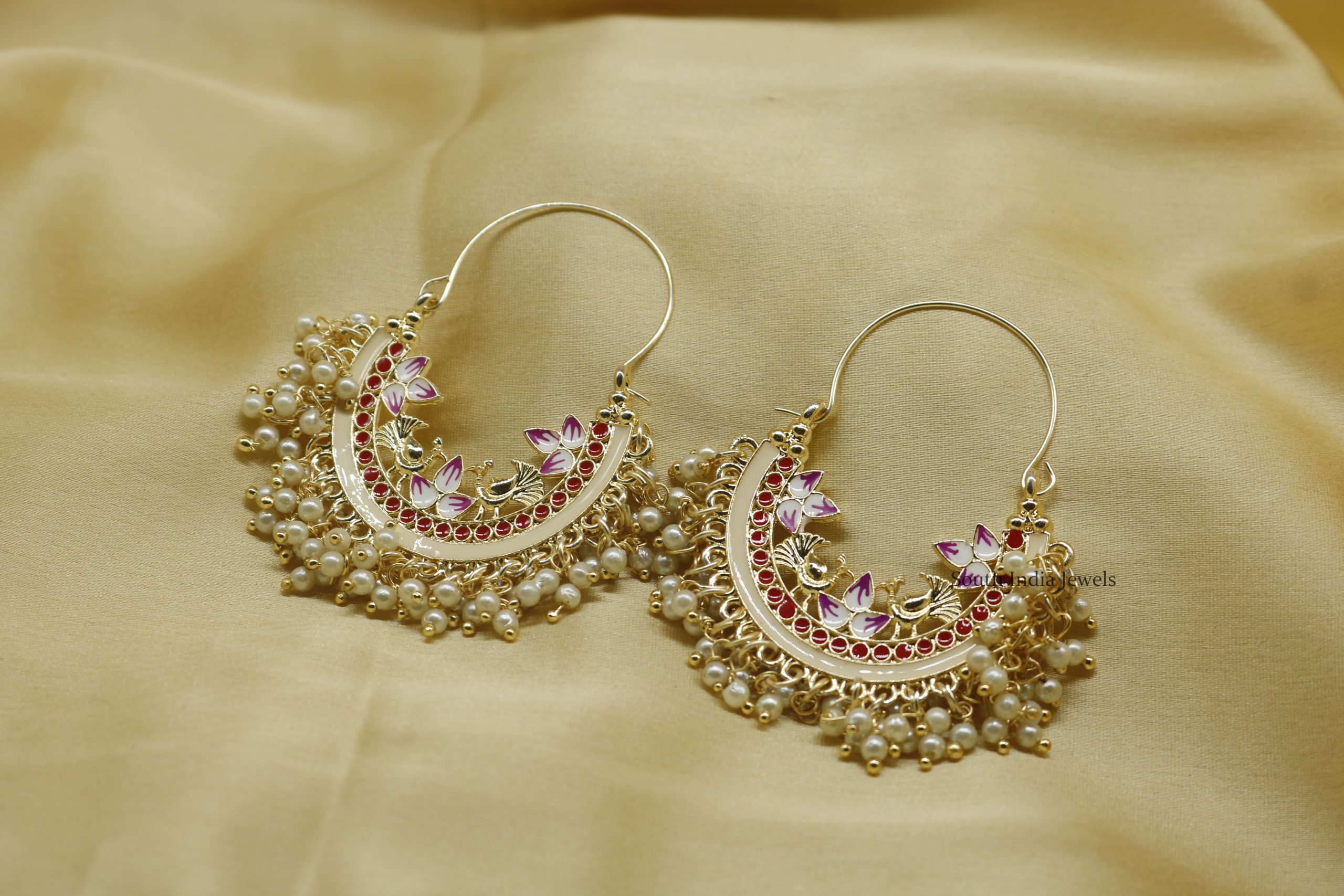 Cute Chandbali Design Earrings-0006