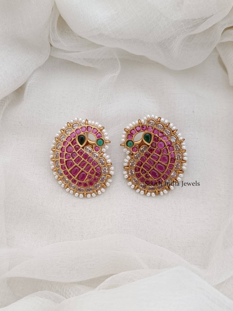 Elegant Kemp Peacock Earrings
