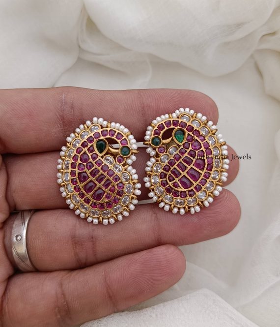 Elegant Kemp Peacock Earrings