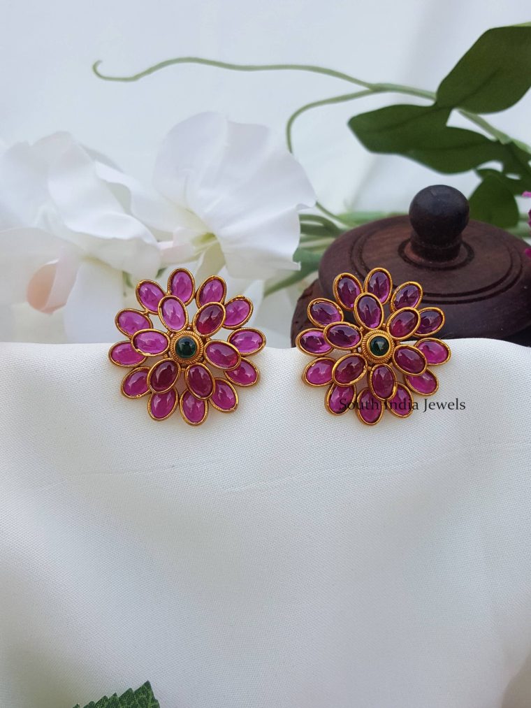Floral Kemp Design Earrings