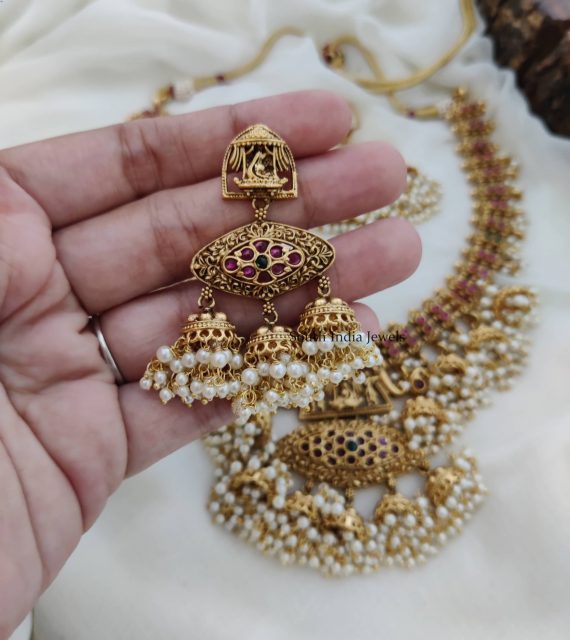 Necklace Bridal Jewelry-South India Jewels Online Stores.