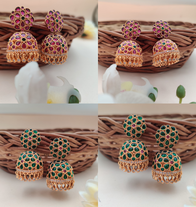 Kemp Rotating Design Jhumkas