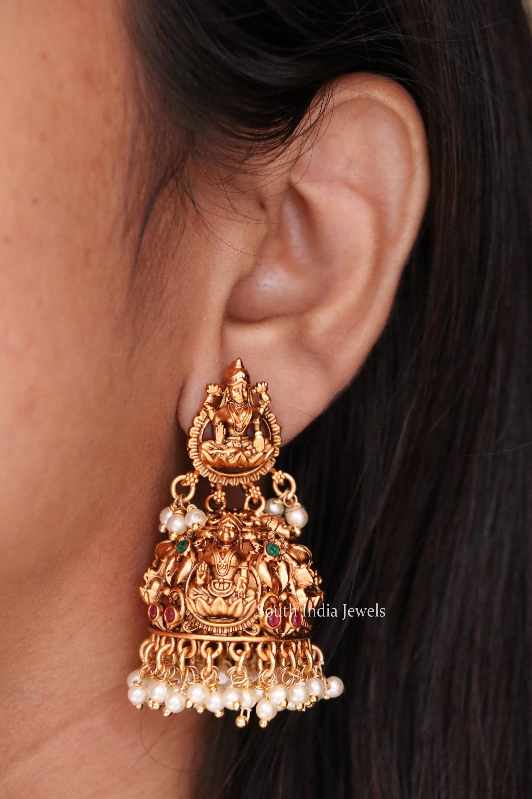 Padmavathi Design Jhumkas- South India Jewels- Online Shop