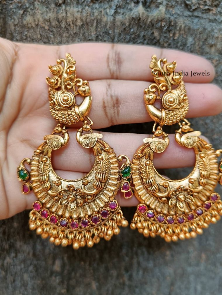 Bridal Chandbali Design Earrings