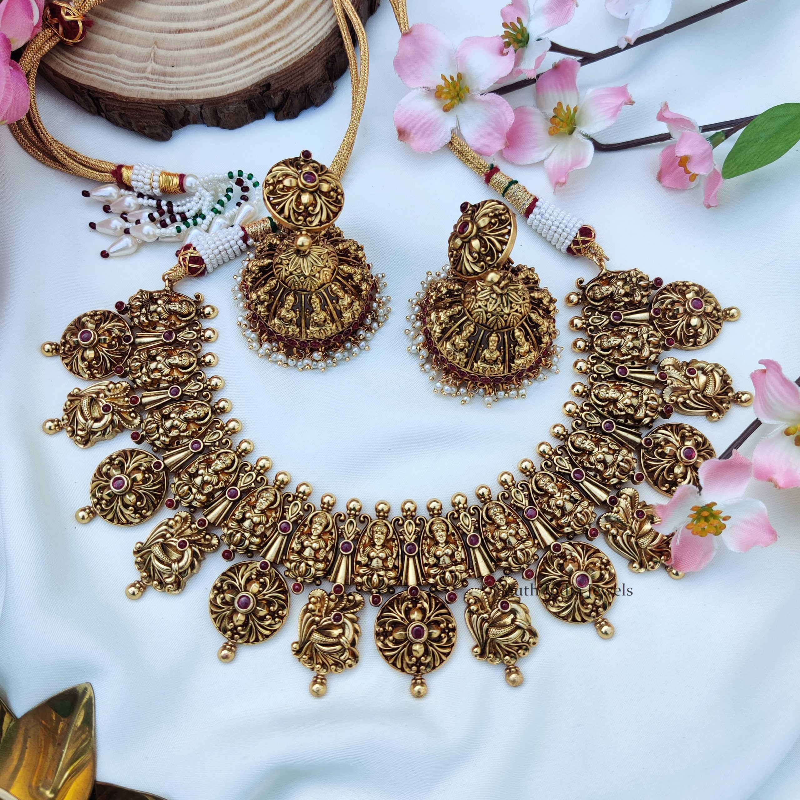 Bridal Lakshmi Design Necklace