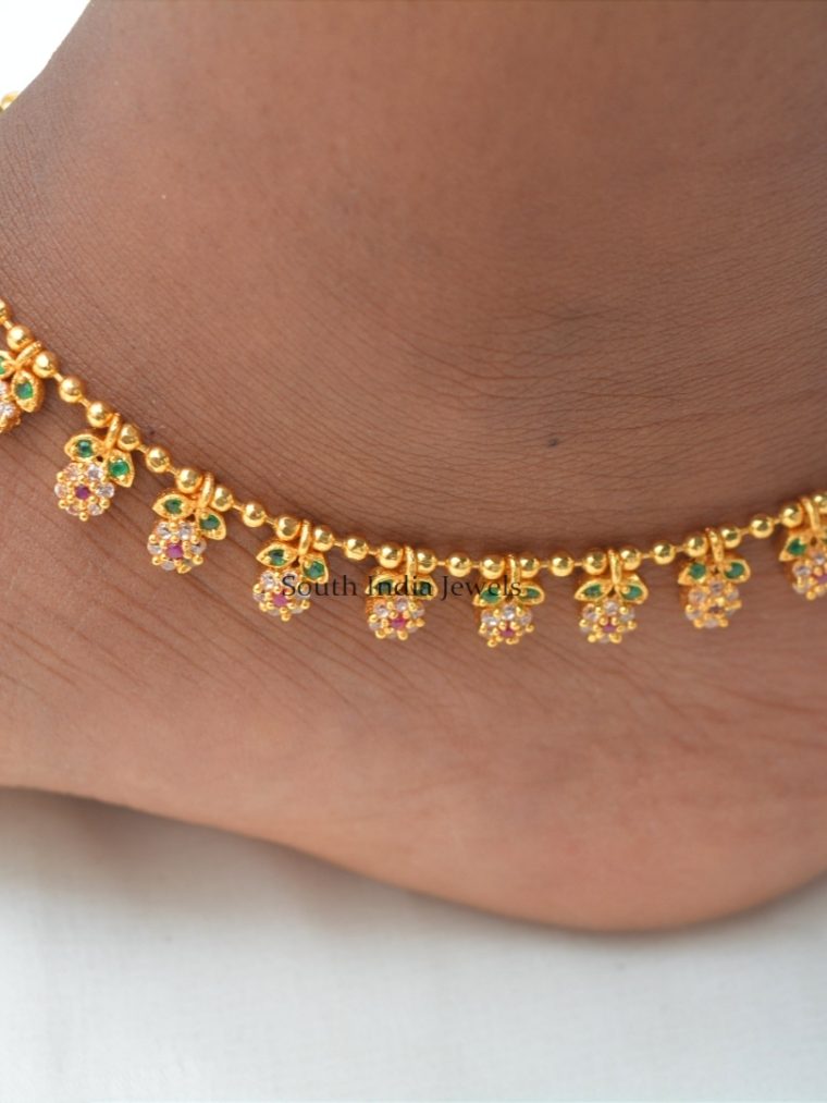 Classic Gold Replica Anklets