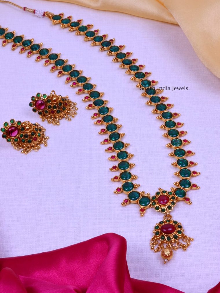 Classic Green Stones Design Haram