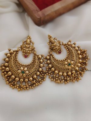 Classic Lakshmi Design Earrings