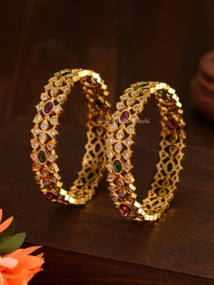 Elegant Broad Design Bangles