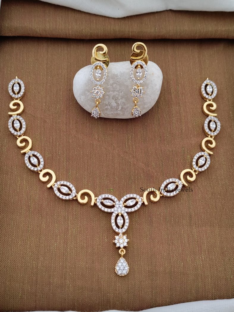 Exquisite CZ Stones Necklace