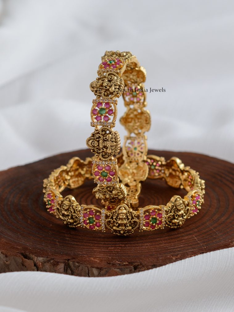 Floral Design Lakshmi Bangles