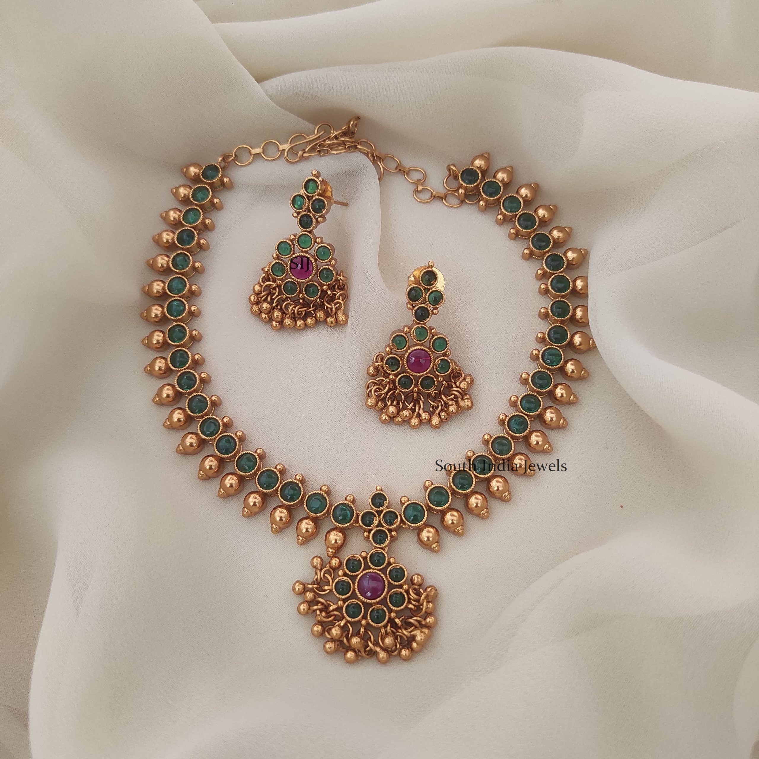 Buy Necklace Sets Online | Premium Quality - South India Jewels