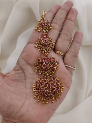 Marvelous Kemp Design Maang Tikka