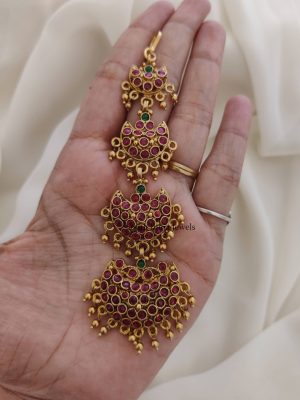 Marvelous Kemp Design Maang Tikka