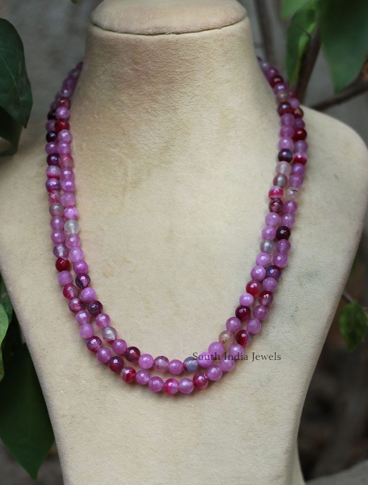 Shaded Purple Necklace Set (2)