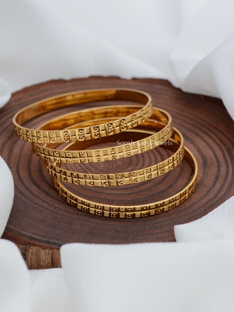 Simple Design Covering Bangles