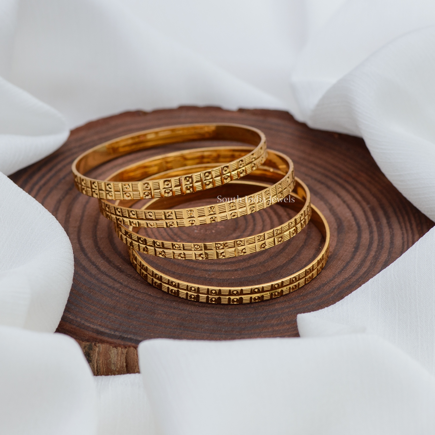 Simple Design Covering Bangles