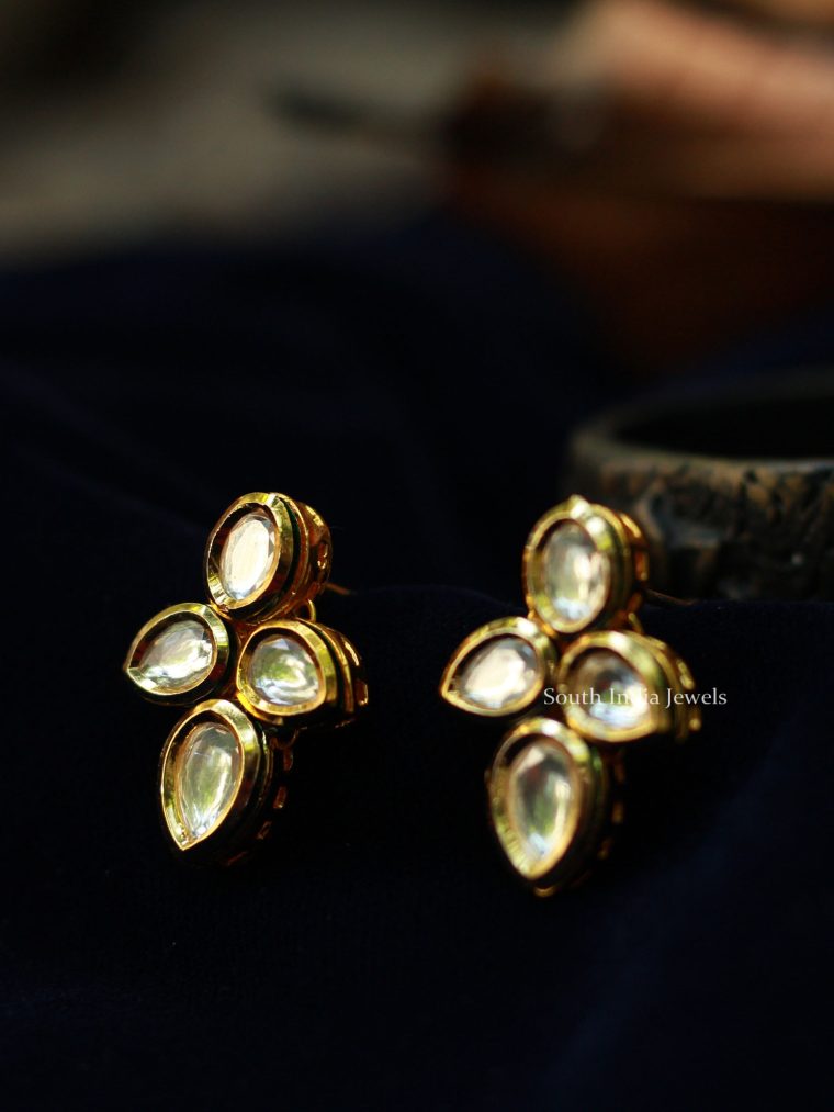 Stunning Kundan Design Earrings