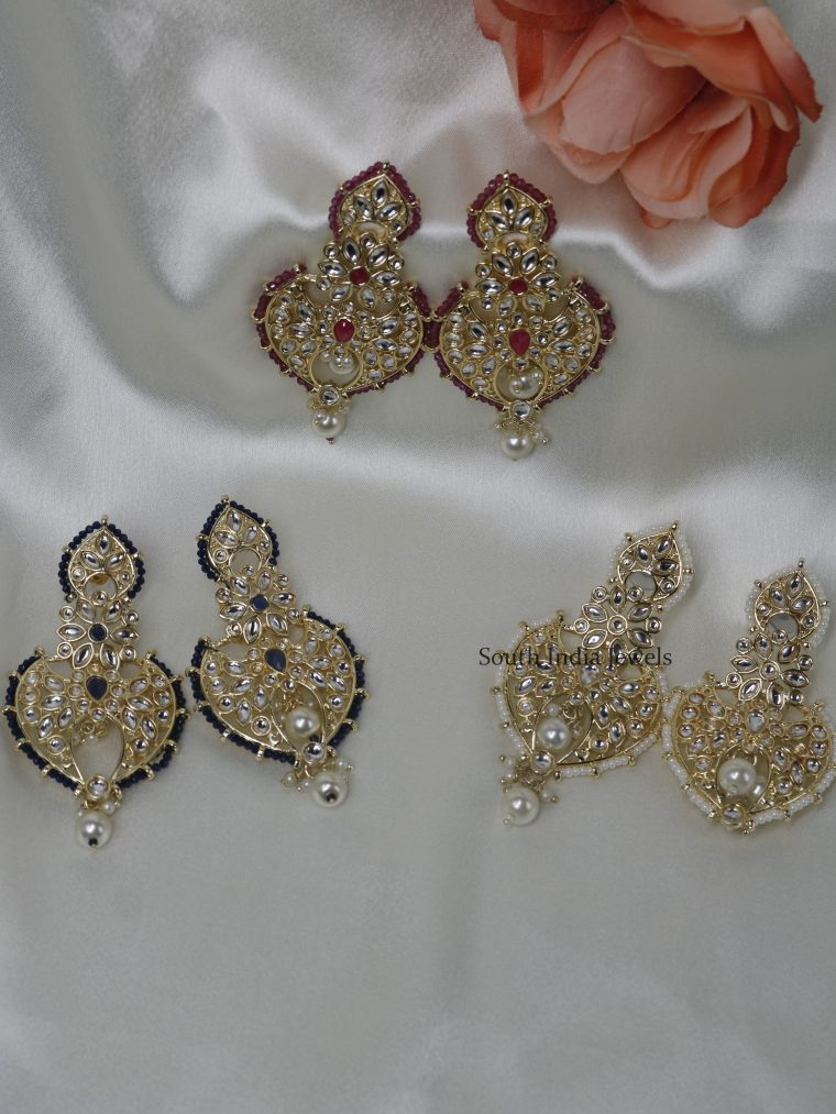 Attractive Kundan Design Earrings (3)