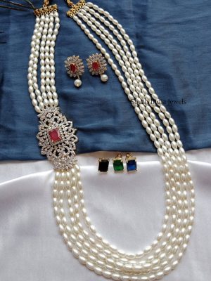 Attractive Pearl Mugappu Chain (