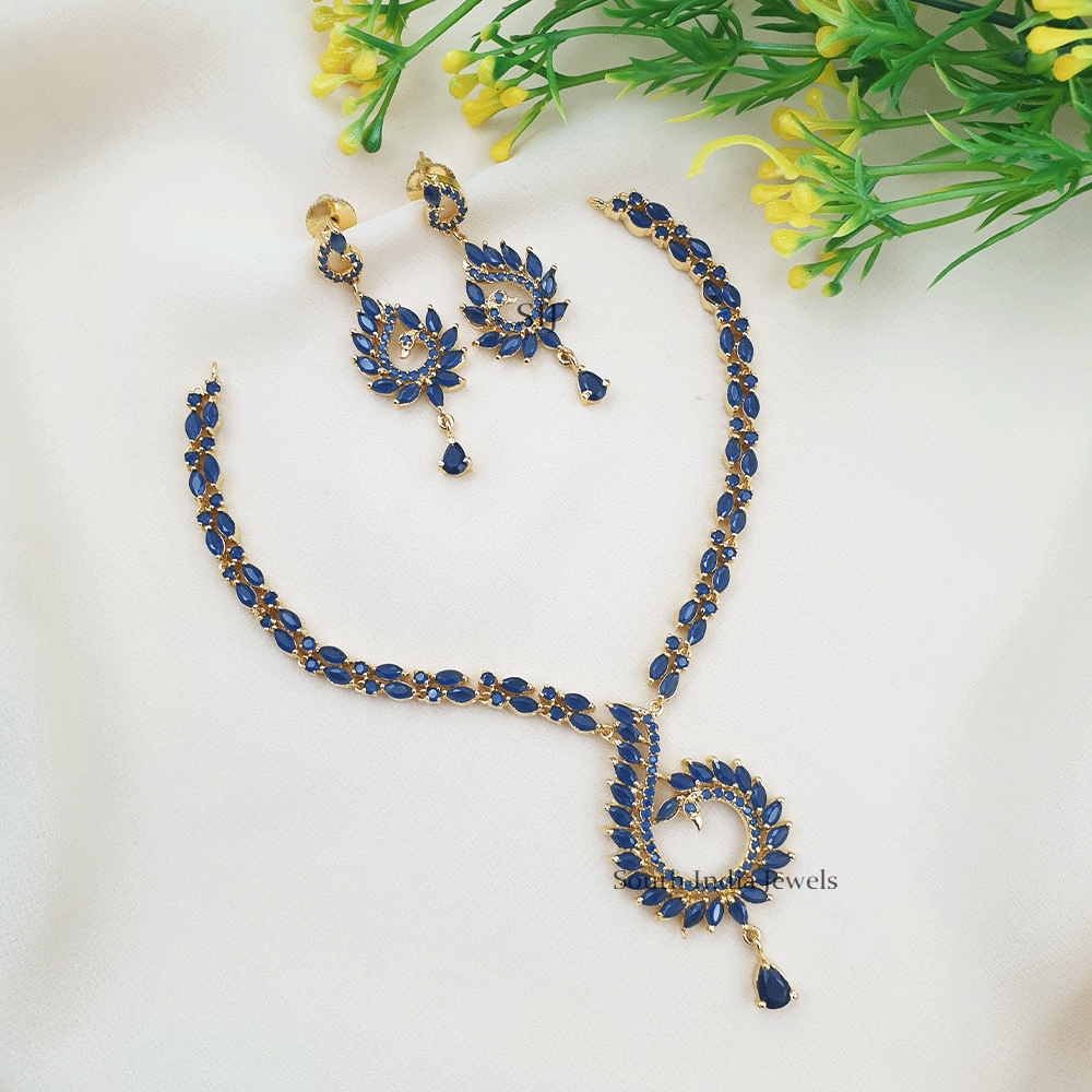 Beautiful Stone Studded Necklace (1)