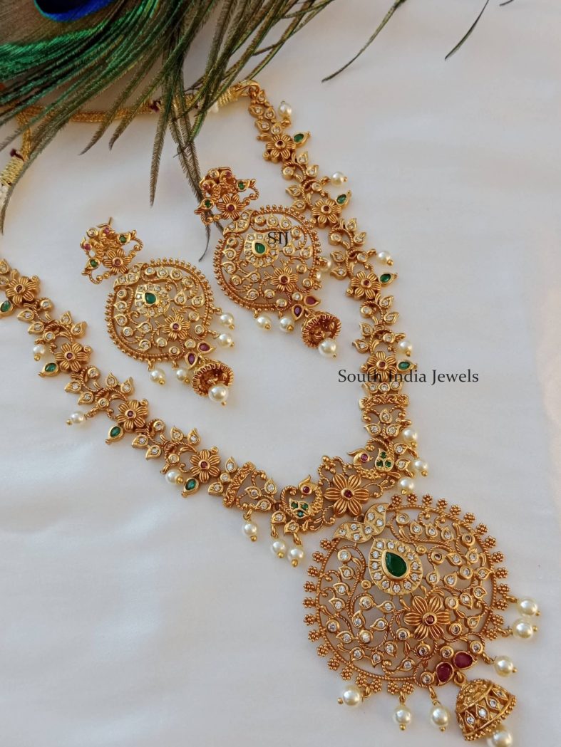 CZ Stones Antique Necklace