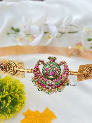 Chaand Kemp & Kundan Hip Belt (3)