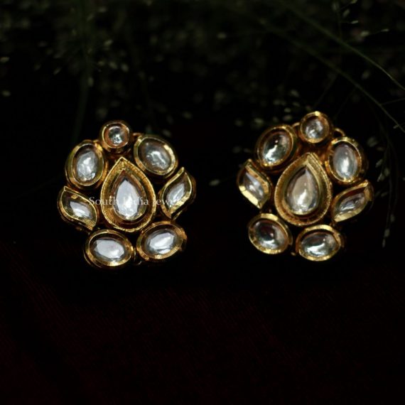 Classic Kundan Stone Earrings (2)