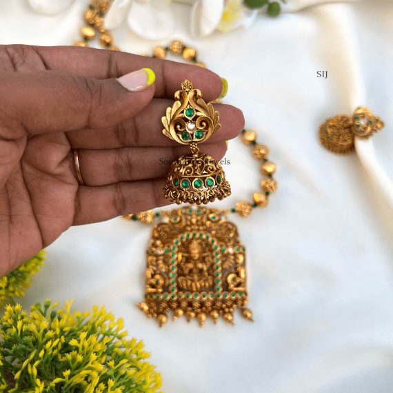 Classic Lakshmi Devi Pendant Set
