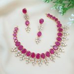 Cute Stone Studded Necklace (1)