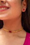 Elegant Stones Design Choker