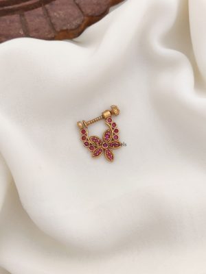 Fantastic Floral Nose Pin (1)