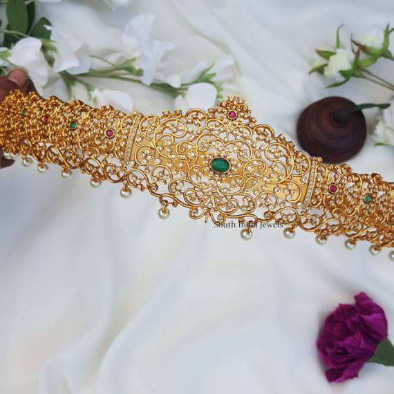 Floral Design Bridal Hip Belt
