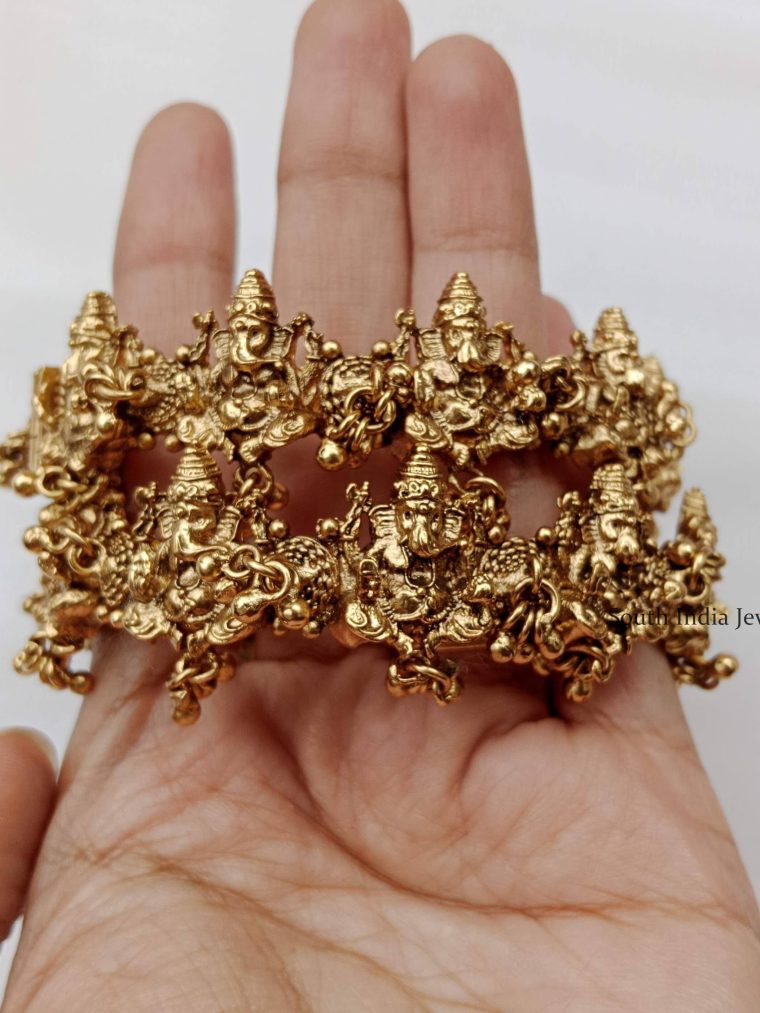 Ganesh Antique Design Bangles