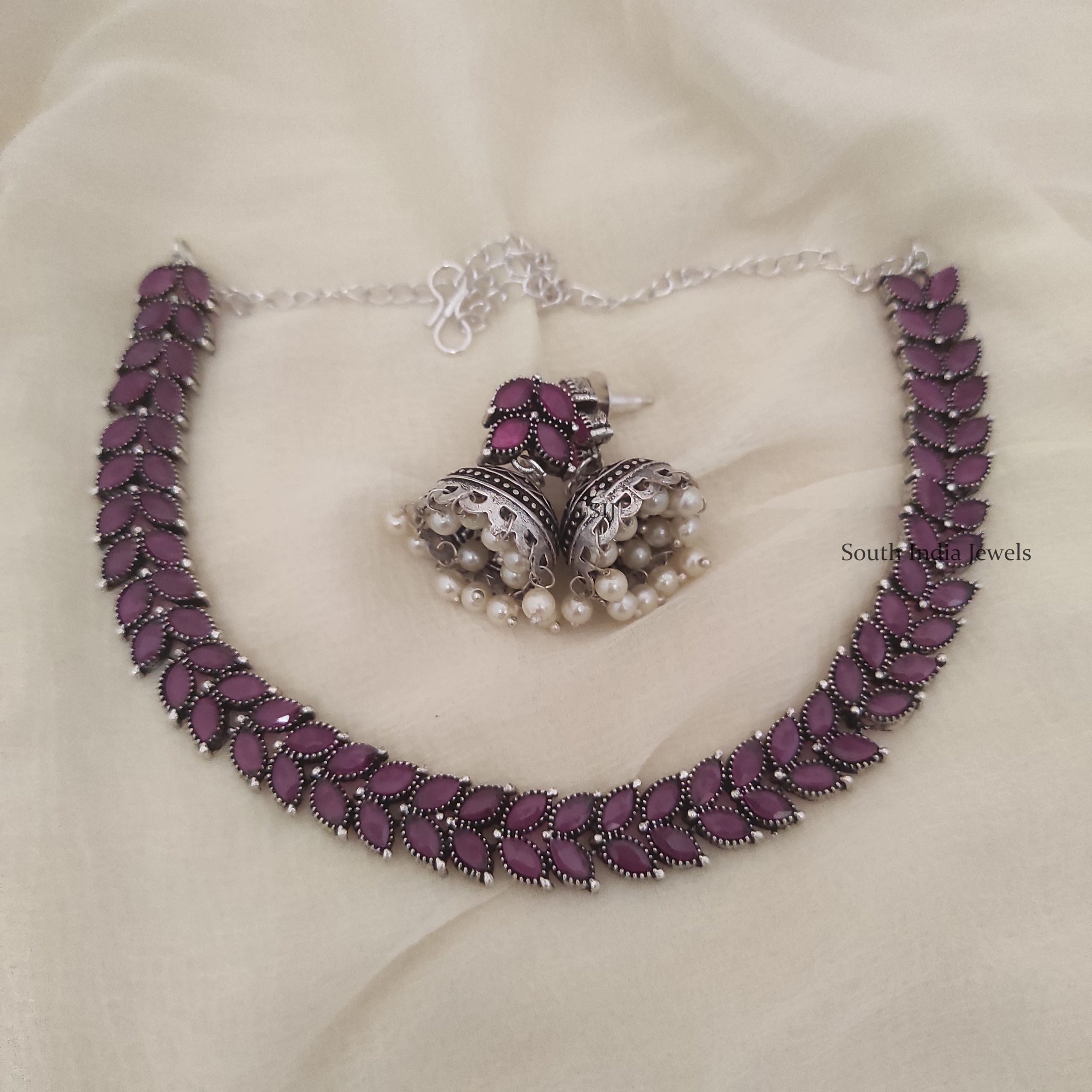 Gorgeous German Silver Necklace (5)