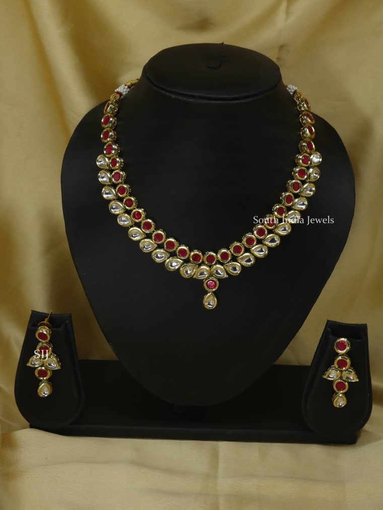 Two Layered Kundan Necklace
