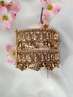 Lakshmi Coin Openable Bangle Set (2)