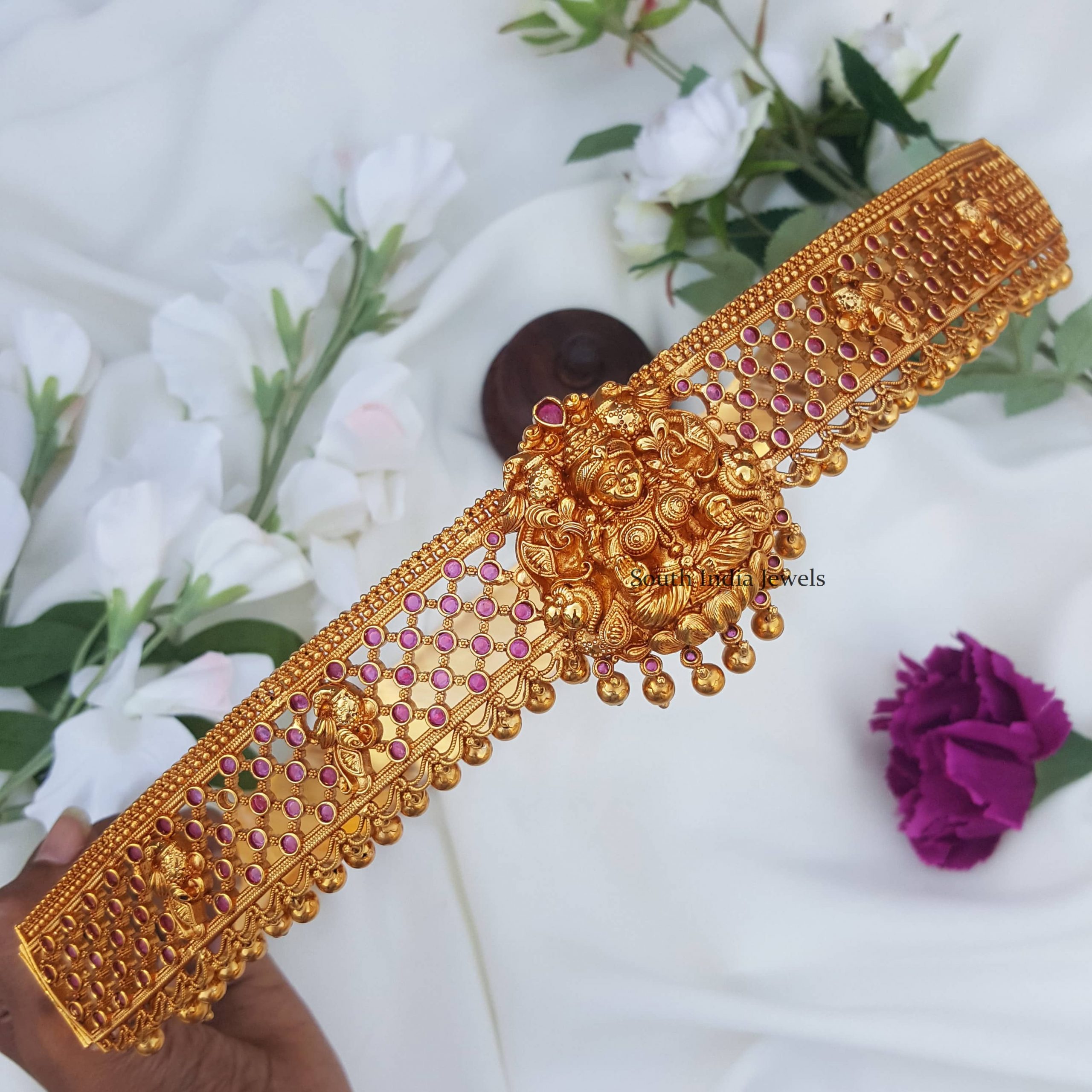 Lakshmi Design Hip Belt- South India Jewels Online Stores