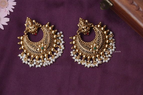 Lakshmi Design Pearl Cluster Earrings